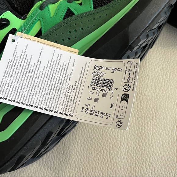 NWT - Salomon Men’s Odyssey Elmt Mid GTX Sneaker - US 9.5 / EU 43 1/3 - Picture 10 of 12